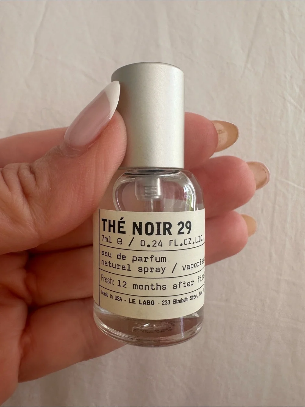 Le Labo Thé Noir 29 Mini (Silver/Clear)